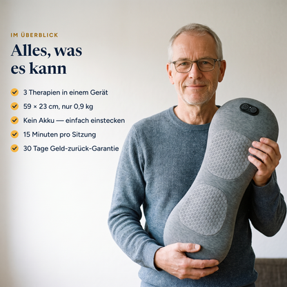 Calunar™ - Das Traktionskissen für den unteren Rücken